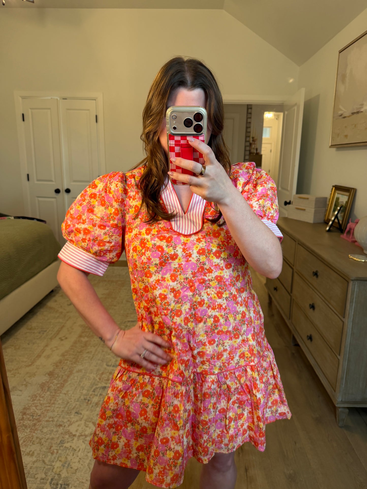Poppy Floral Mini Dress