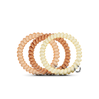 For the Love of Nudes small spiral hair ties by Teleties styled view - House of Me boutique Norman OK