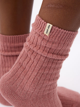 Women's Plush Lounge Calf Sock 3-Pack.