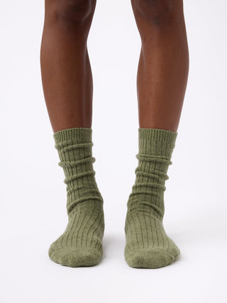 Women's Plush Lounge Calf Sock 3-Pack.