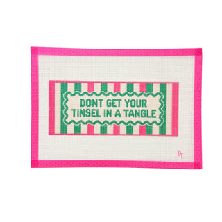Tinsel in a Tangle Needlepoint Canvas