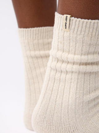 Women's Plush Lounge Calf Sock 3-Pack.