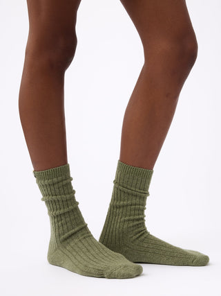 Women's Plush Lounge Calf Sock 3-Pack.