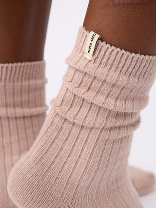 Women's Plush Lounge Calf Sock 3-Pack.