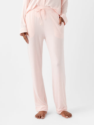 Women's Bamboo Stretch-Knit Long Sleeve Pajama Set - Tall.