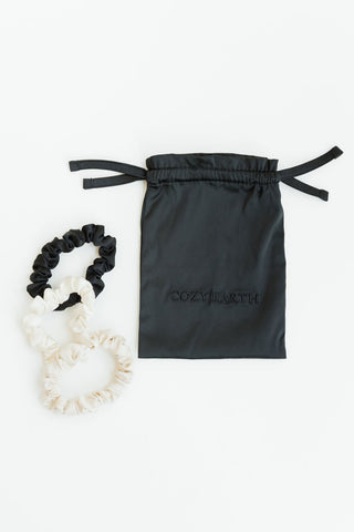 Silk Skinny Scrunchies.