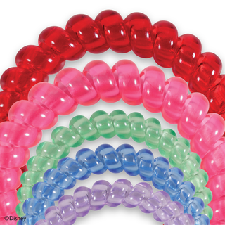 Disney Mickey and Friends mix pack spiral hair ties by Teleties detail view - House of Me boutique Norman OK
