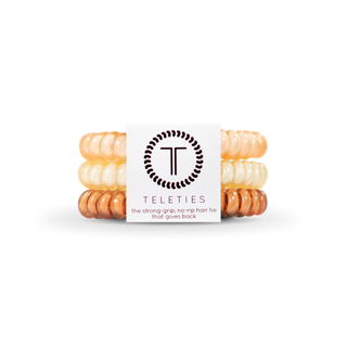 For the Love of Nudes small spiral hair ties by Teleties - House of Me boutique Norman OK