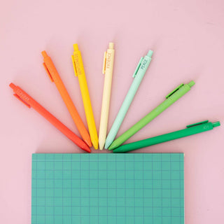 Fruits of the Spirit Faith-Inspired Pen Set of 12 detail view - House of Me boutique Norman OK