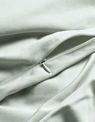 Soft-Wash Cotton Bedding Deluxe Bundle - Silk.