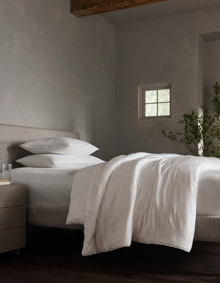 Soft-Wash Cotton Bedding Deluxe Bundle - Silk.