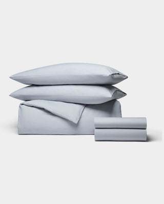 Soft-Wash Cotton Bedding Deluxe Bundle - Silk.