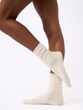 Women's Plush Lounge Calf Sock.