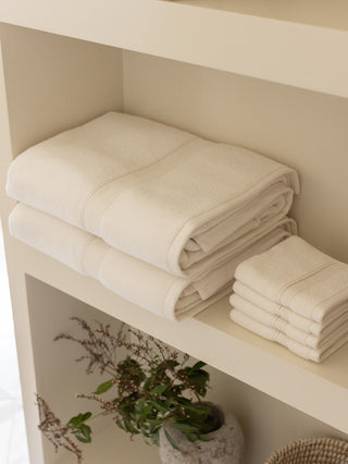 Luxe Bath Towels.
