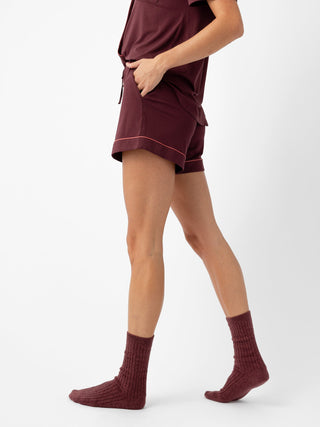 Women's Bamboo Stretch-Knit Pajama Short (Collective)
