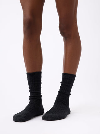 Women's Plush Lounge Calf Sock 3-Pack.