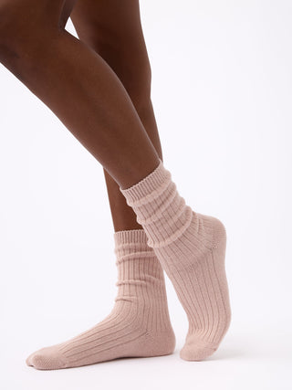 Women's Plush Lounge Calf Sock.