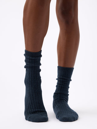 Women's Plush Lounge Calf Sock 3-Pack.