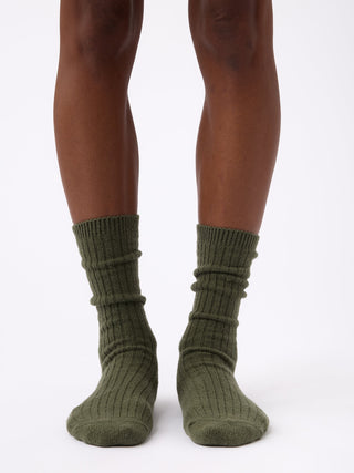 Women's Plush Lounge Calf Sock.