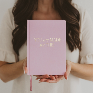 You Are Made For This Fabric Journal - Home Decor.