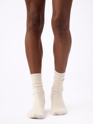 Women's Plush Lounge Calf Sock.