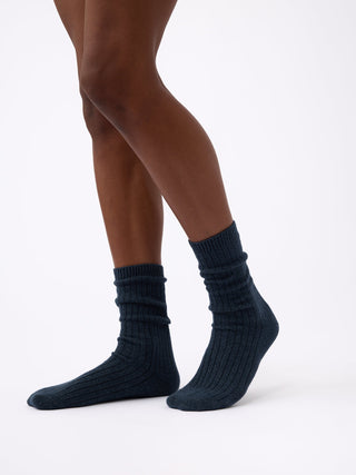 Women's Plush Lounge Calf Sock 3-Pack.