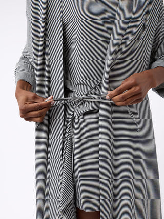 Women's Bamboo Stretch-Knit Kimono Robe.