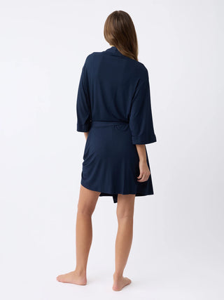 Women's Bamboo Stretch-Knit Kimono Robe.