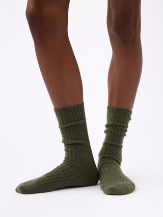 Women's Plush Lounge Calf Sock.