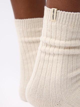 Women's Plush Lounge Calf Sock.