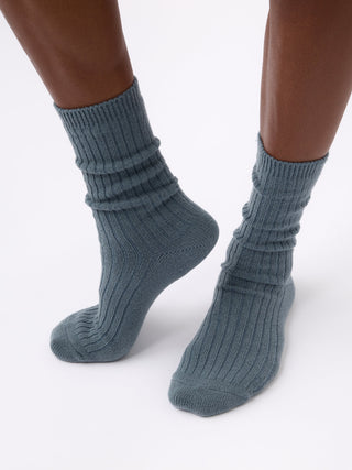 Women's Plush Lounge Calf Sock.