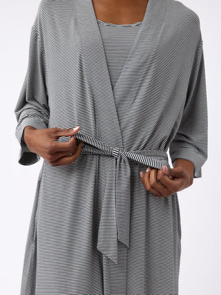 Women's Bamboo Stretch-Knit Kimono Robe.