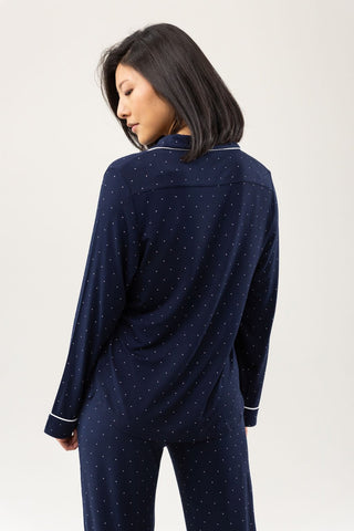 Women's Bamboo Stretch-Knit Long Sleeve Pajama Top (Collective)