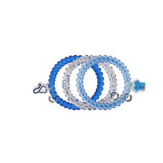 On Call small spiral hair ties by Teleties styled view - House of Me boutique Norman OK
