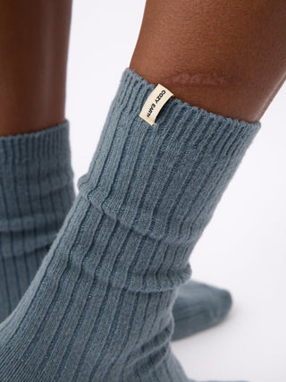 Women's Plush Lounge Calf Sock.