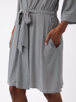Women's Bamboo Stretch-Knit Kimono Robe.