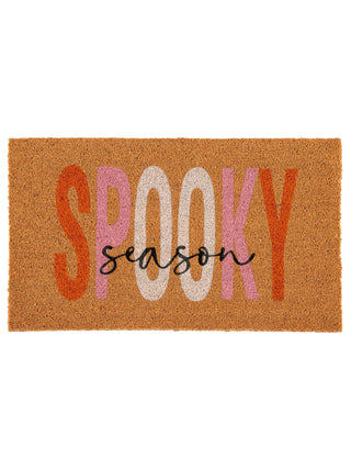 "SPOOKY SEASON" DOORMAT, MULTI.
