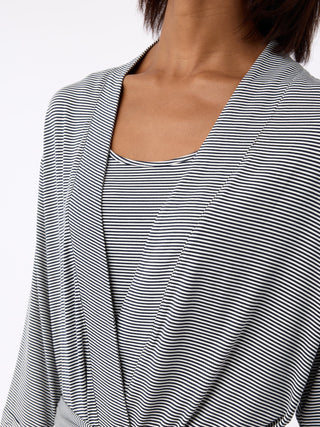 Women's Bamboo Stretch-Knit Kimono Robe.