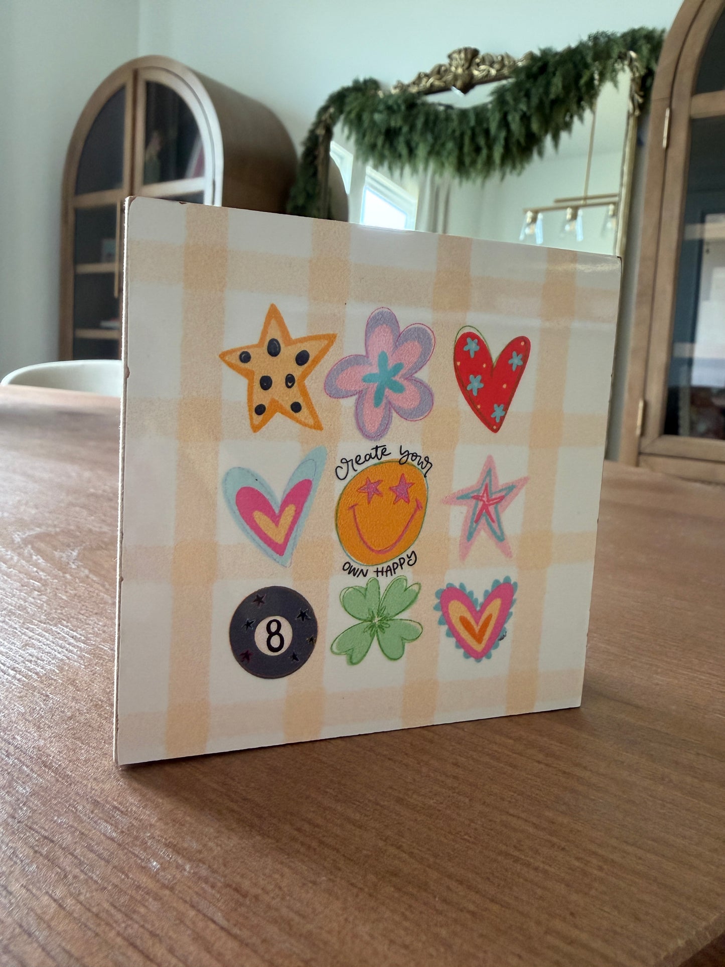 Create Your Own Happy 4x4 Block- Doodles By Rebekah