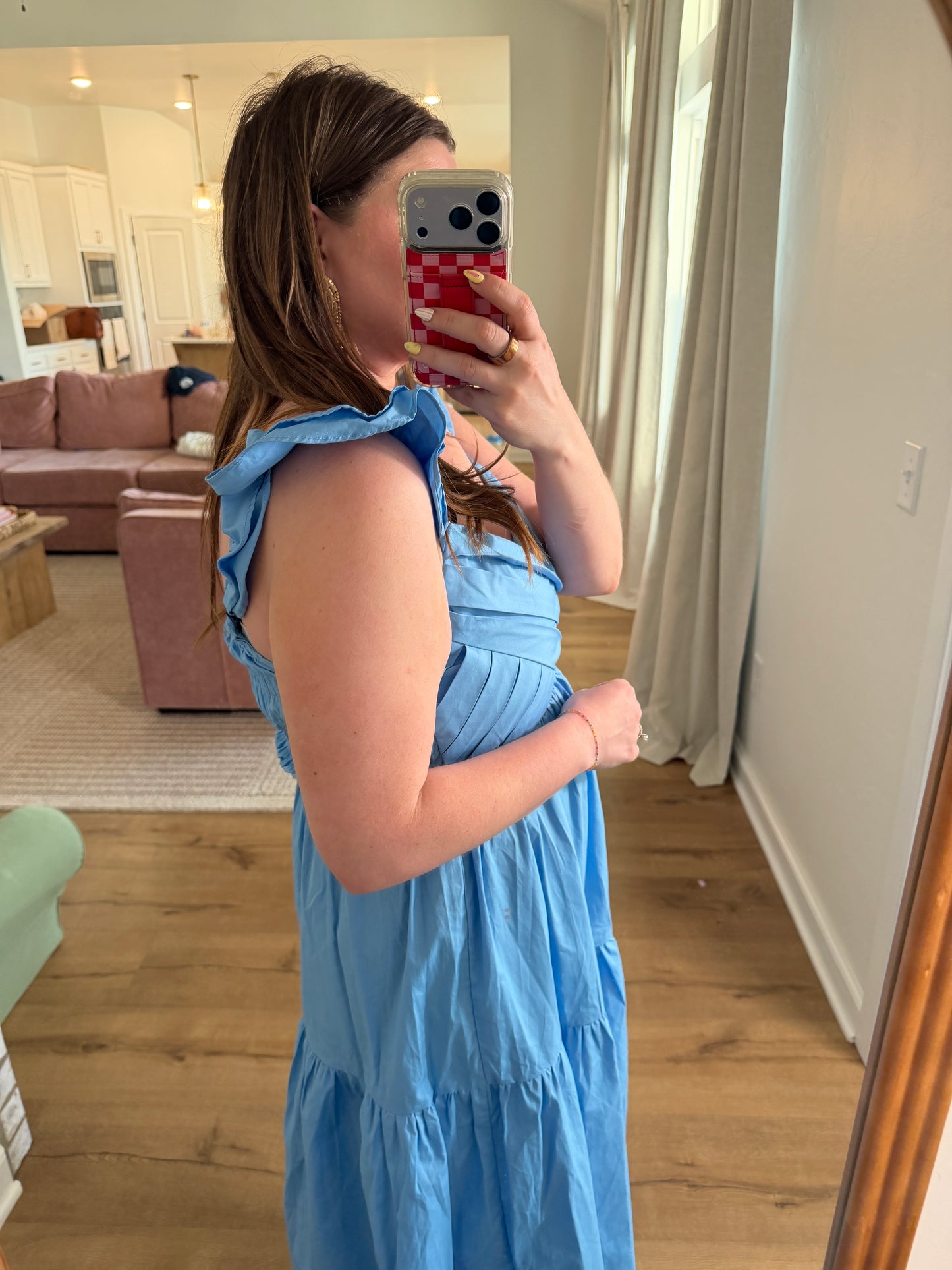 Poplin Maxi Dress