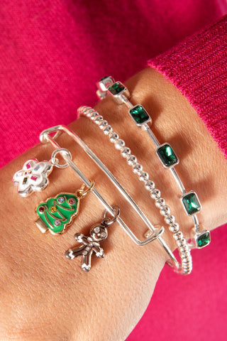 Holiday Christmas Cookies Bangle.