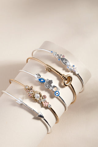Floral Inline Bangle.