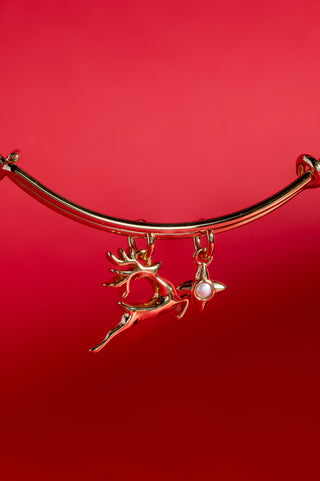 Holiday Reindeer Bangle.