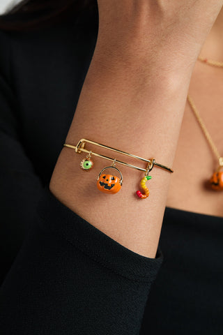 'Trick or Treat' Multi Charm Bangle.