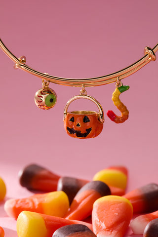 'Trick or Treat' Multi Charm Bangle.