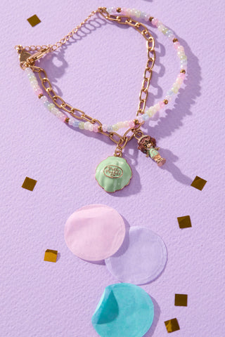Polly Pocket™ 2 Row Charm Bracelet.
