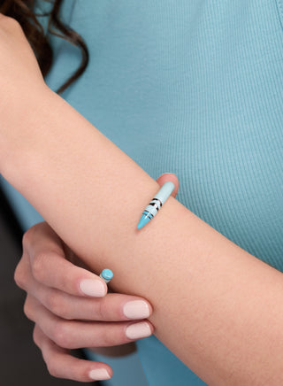 Crayola Robin's Egg Blue Crayon Cuff.