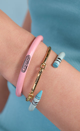 Crayola Tickle Me Pink Crayon Cuff.