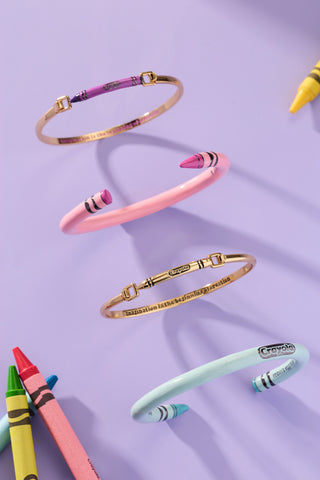 Crayola Metal Crayon Tension Bangle.