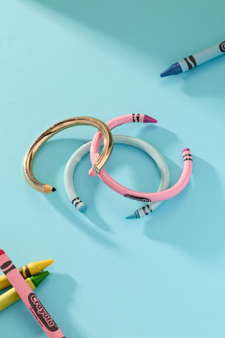 Crayola Tickle Me Pink Crayon Cuff.